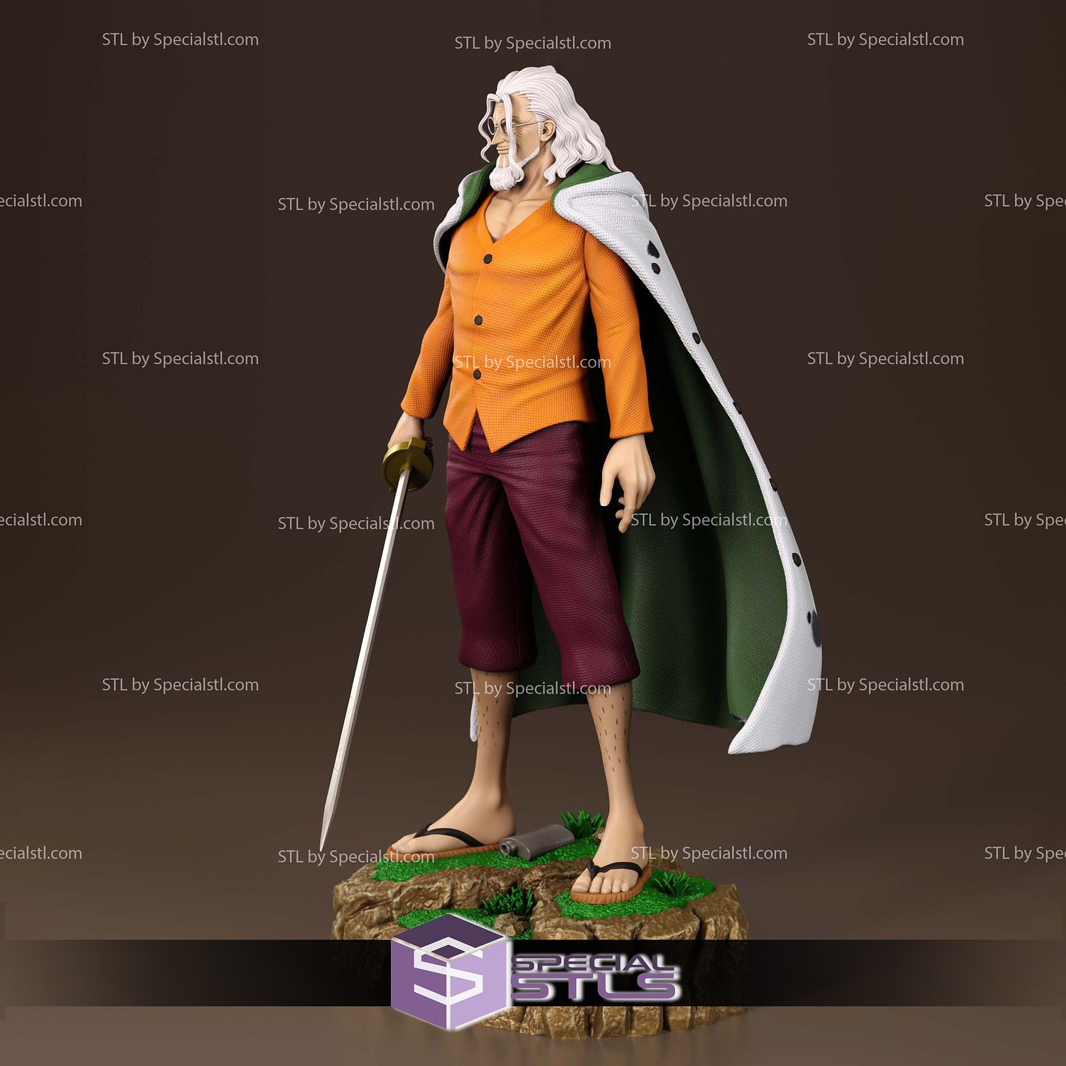 Rayleigh One Piece 3D Printer Files STL Model — view 8