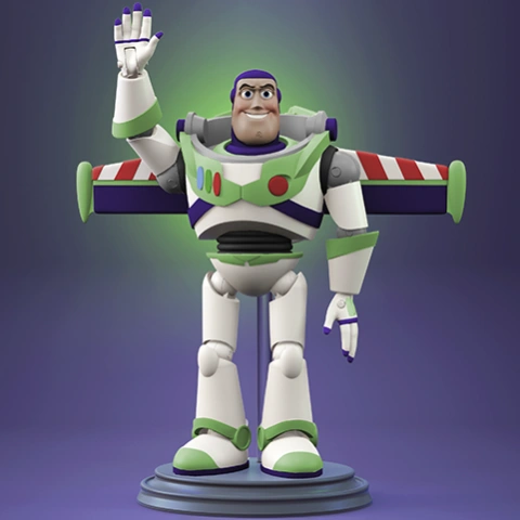 Buzz Lightyear 3D Printing Model | Assembly STL Model