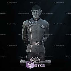 The Wrath of Khan Spock Bust 3D Printing Models STL Model