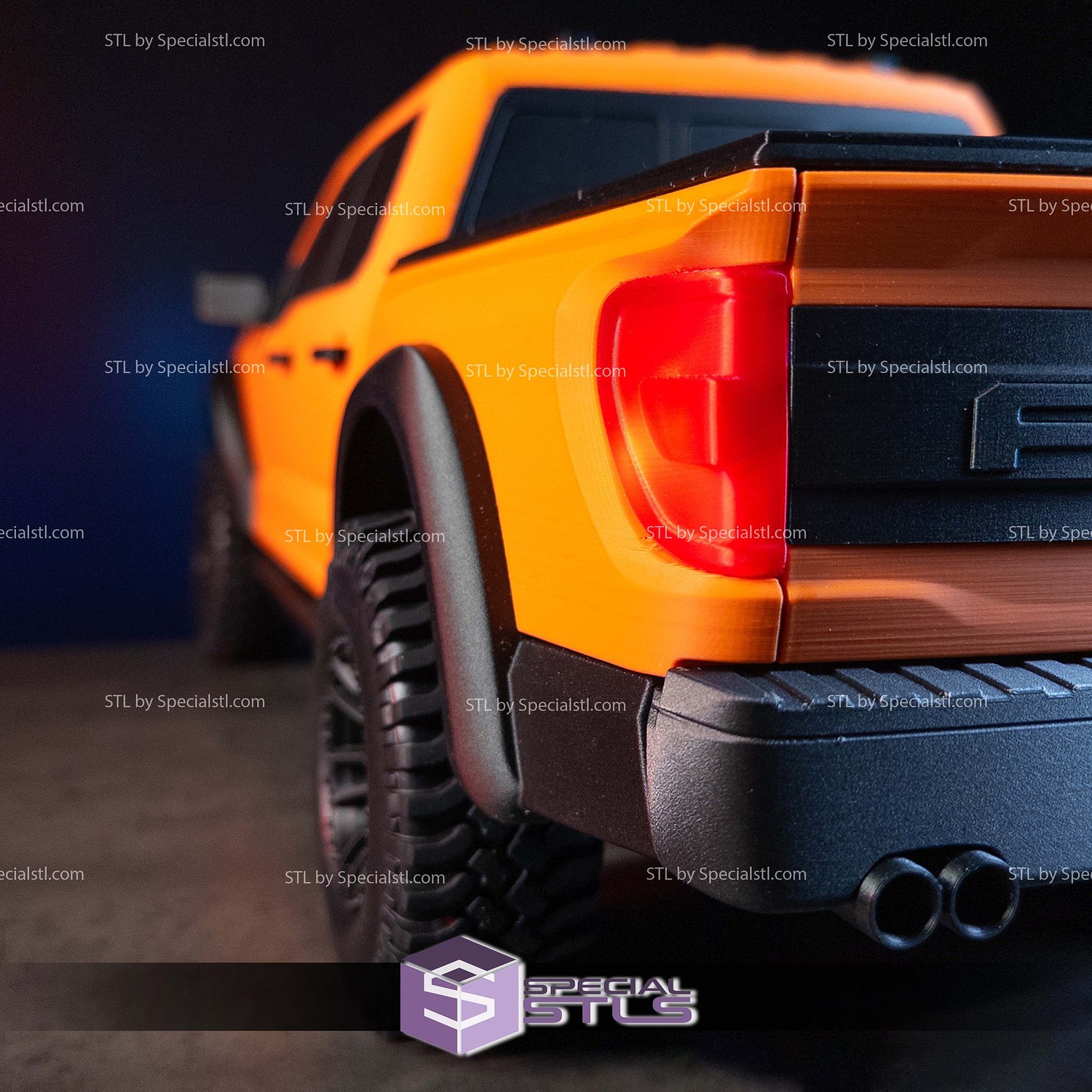 Ford F-150 Raptor Body Kit 1-10 3D Print Files STL Model — view 2
