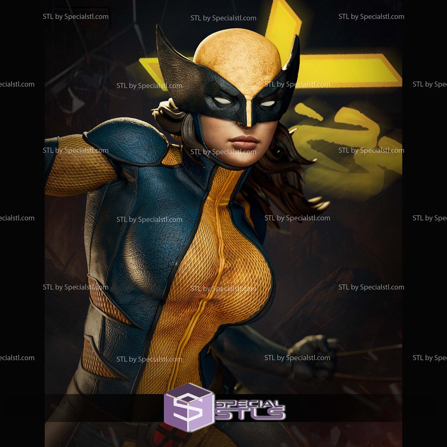 X23 Xavier School Base STL Files 3D Model — view 2