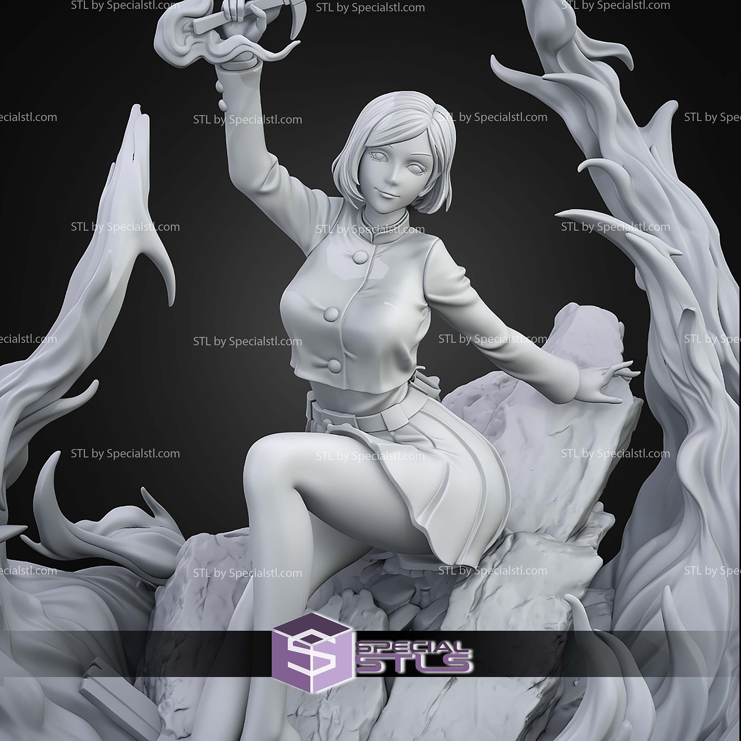 Nobara Kugisaki Jujutsu Kaisen STL Files 3D Model — view 2