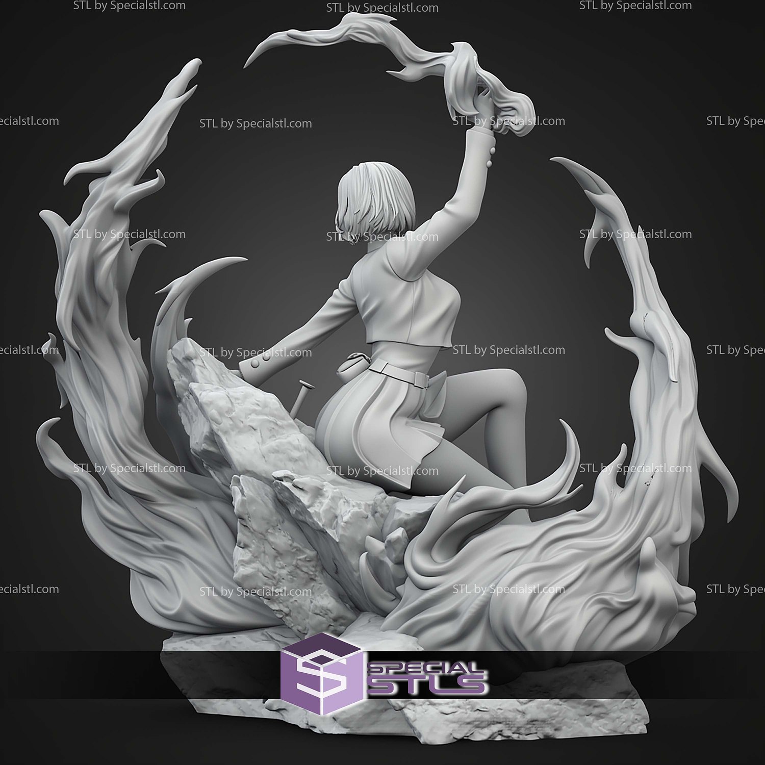 Nobara Kugisaki Jujutsu Kaisen STL Files 3D Model — view 7