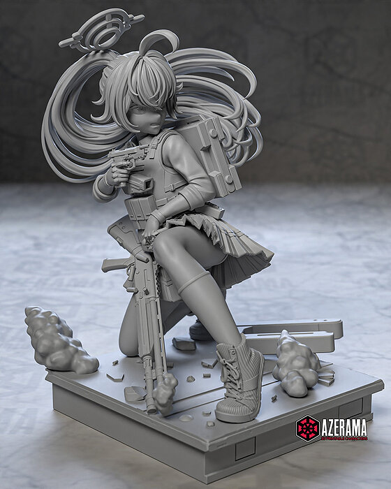 Takanashi Hoshino STL Ready for 3D Printing JPG Model — view 4