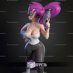Leela Futurama STL Files 3D Model