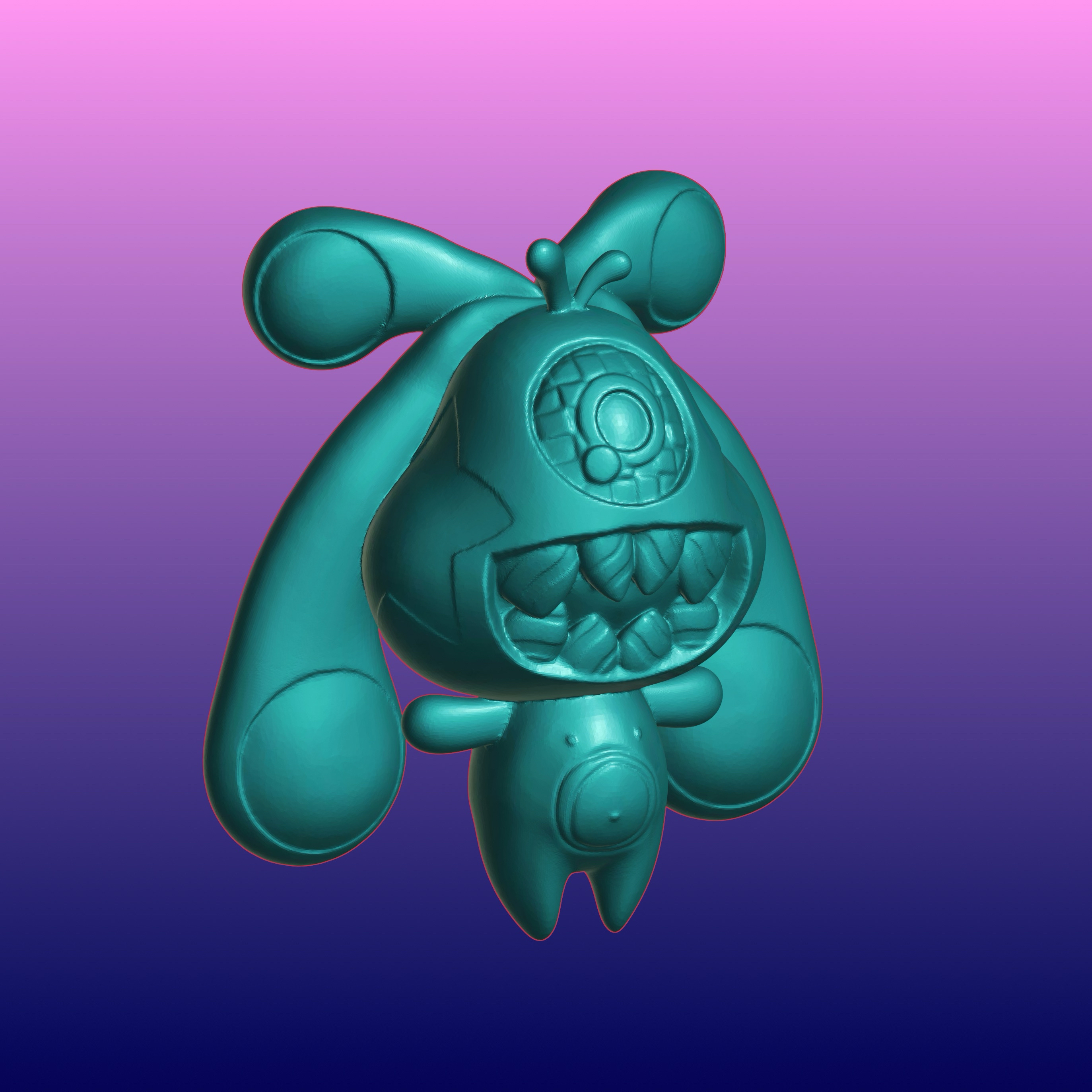 Oseanworld Doom Doom 3D STL Model