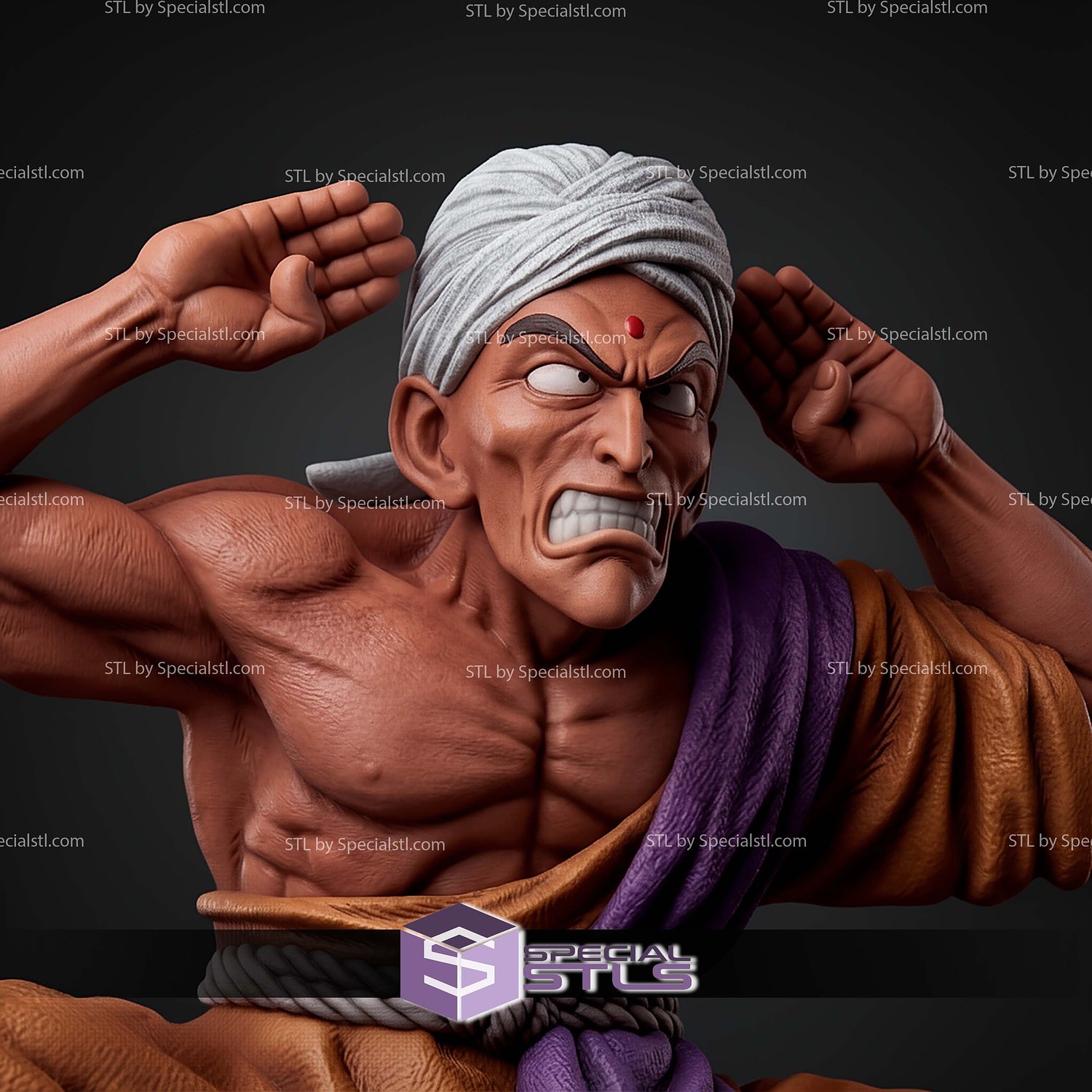 Nam Namu Dragon Ball STL Files 3D Model — view 4