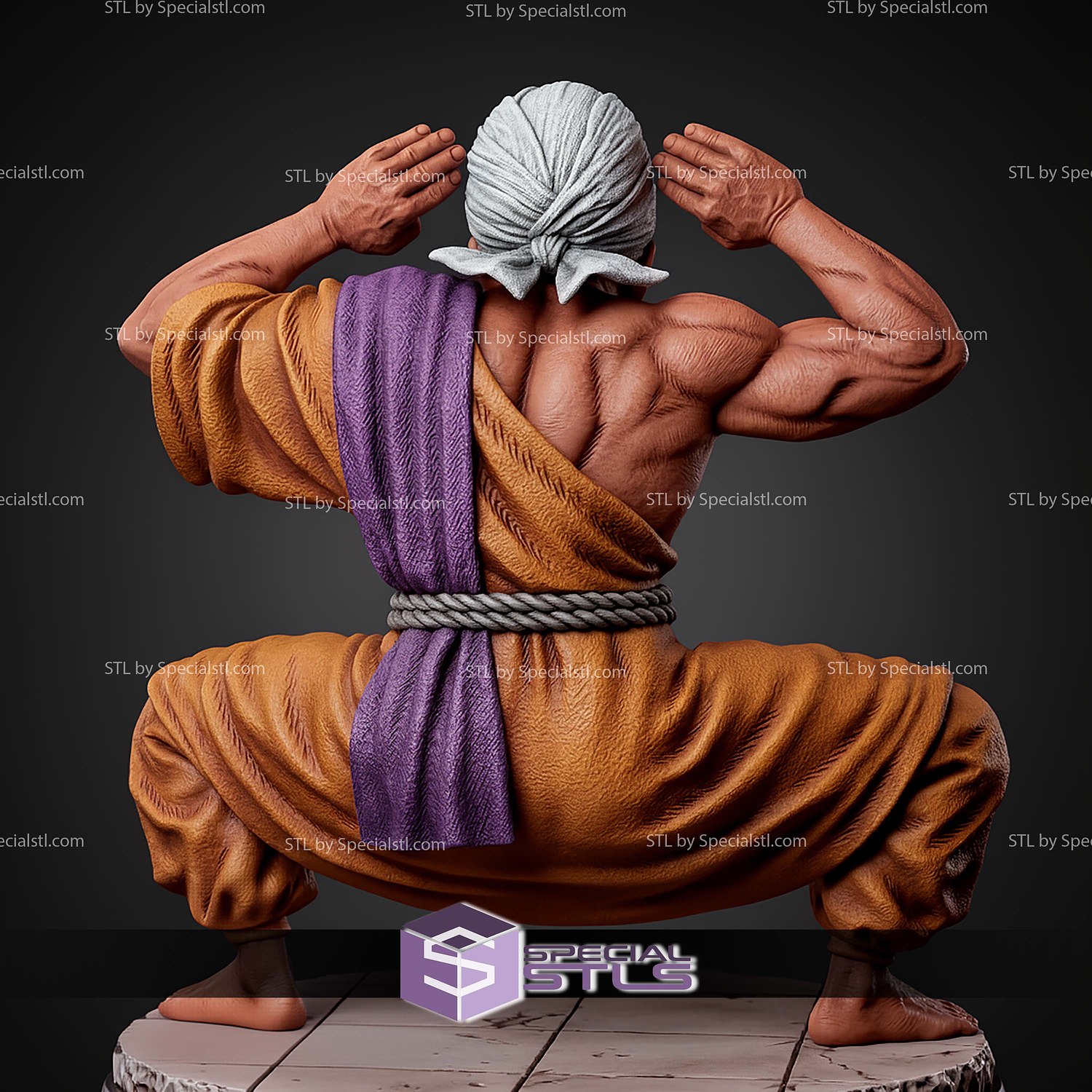 Nam Namu Dragon Ball STL Files 3D Model — view 5