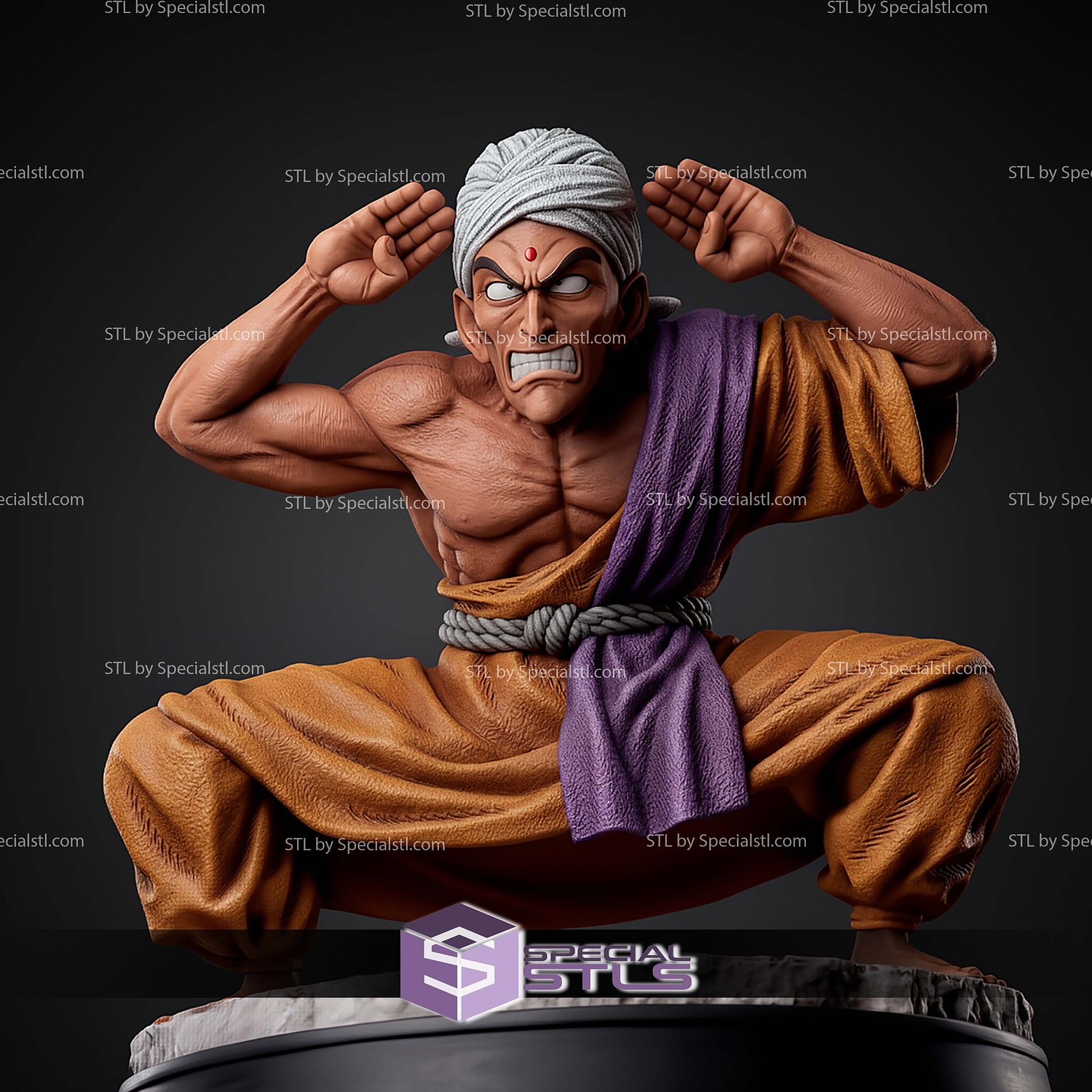 Nam Namu Dragon Ball STL Files 3D Model — view 6