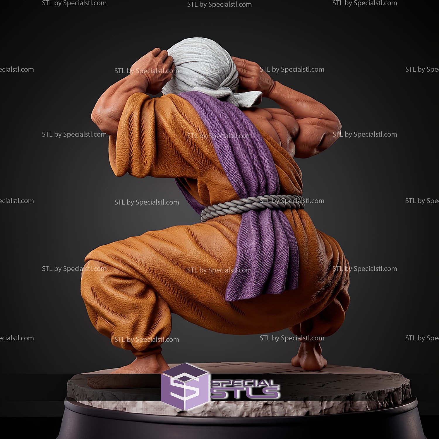 Nam Namu Dragon Ball STL Files 3D Model — view 7