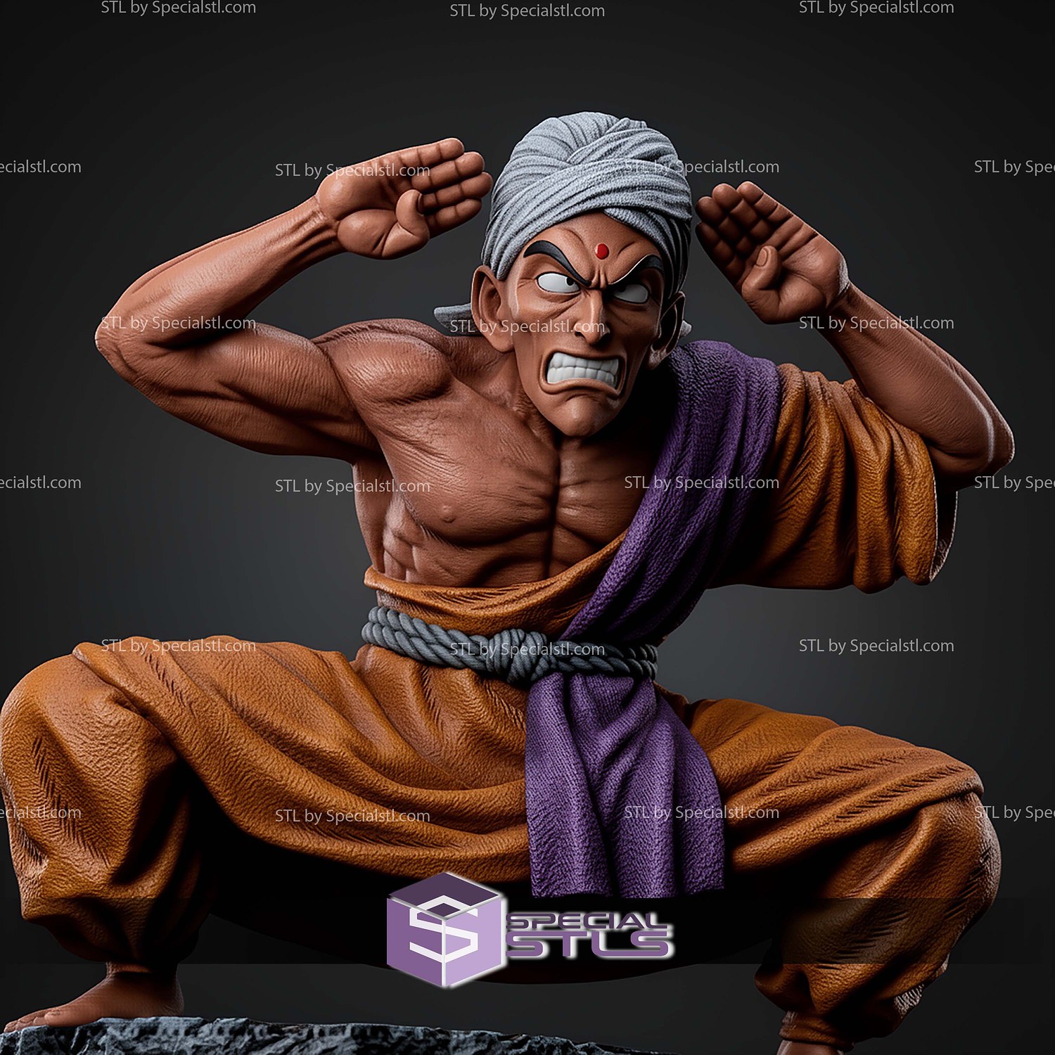 Nam Namu Dragon Ball STL Files 3D Model — view 8