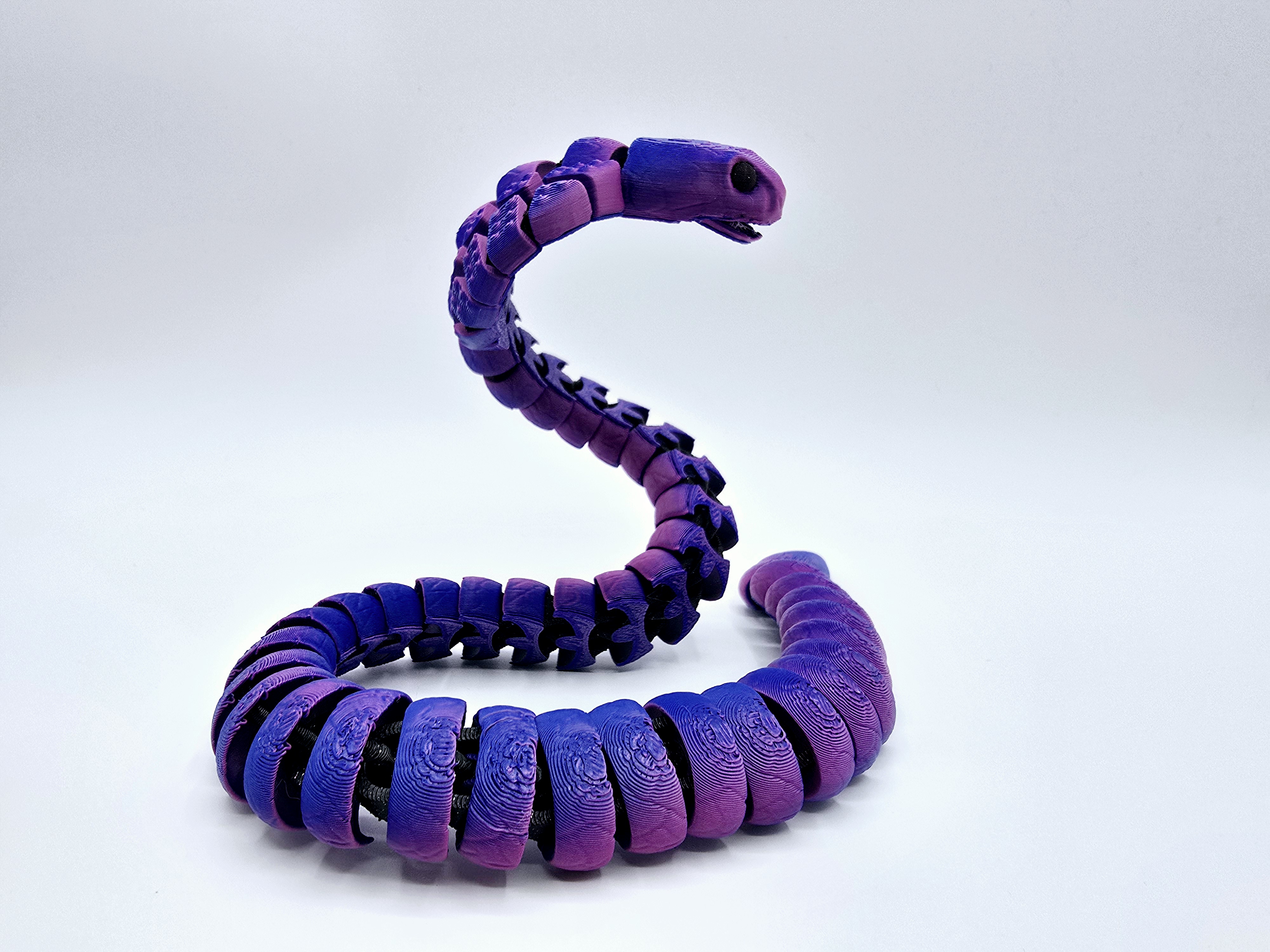 Fully Flexi Posable Cobra 3D STL Model