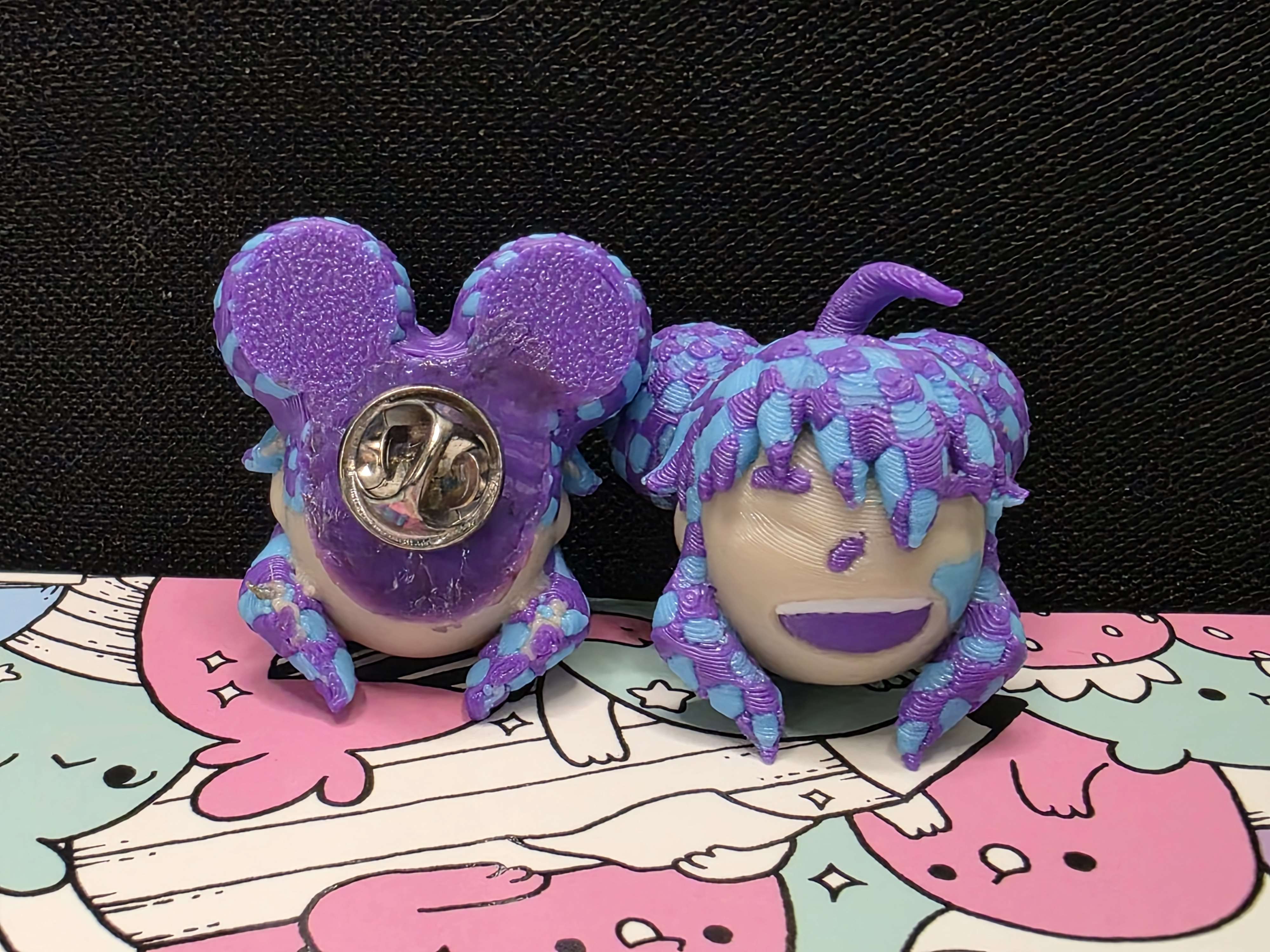 Yameii pin painted.3mf 3D Model — view 3