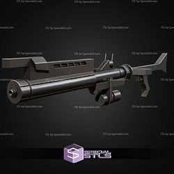 Custom 1-12 Figure STL Animated DC-15A 3D Model