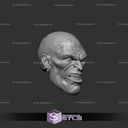 Custom Figure Head STL Collection - Victor Zsasz Surprise 3D Model