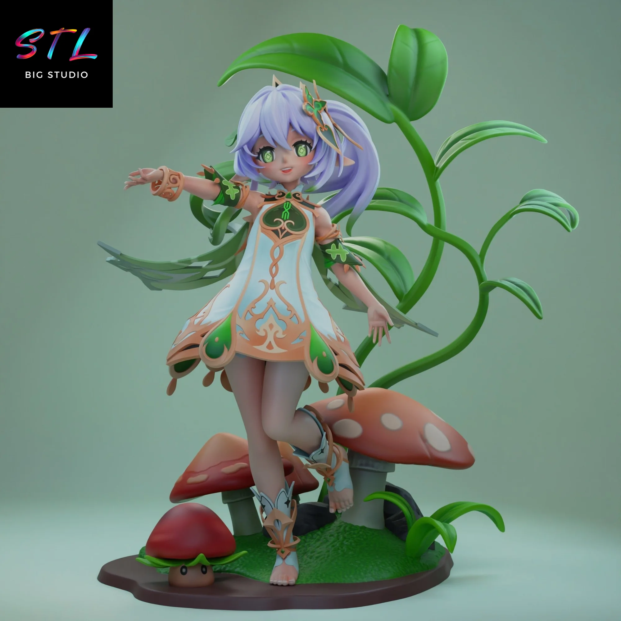 Nahida STL | Genshin Impact | 3D Printable Figure Model