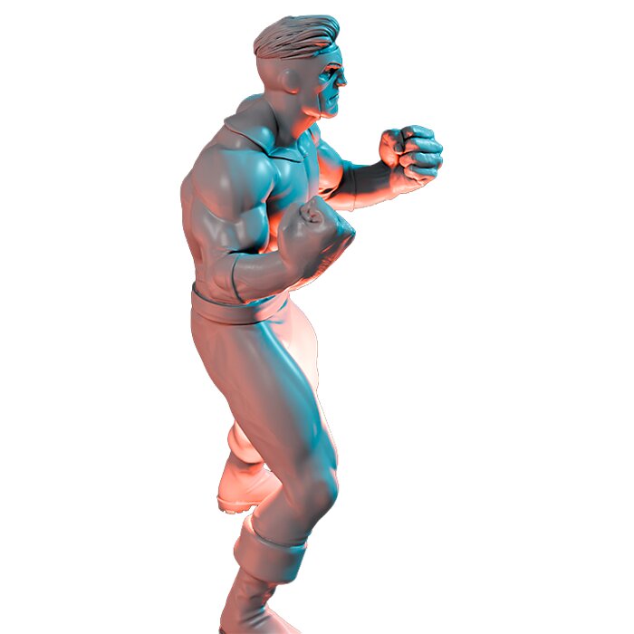 Post Hole Digger VI - Scale Tabletop Model 3D STL Model — view 4