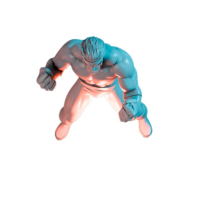 Post Hole Digger VI - Scale Tabletop Model 3D STL Model — view 6
