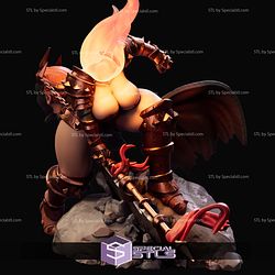 Pin Up Girl Collection - Dullahan 3D Printer Files STL Model