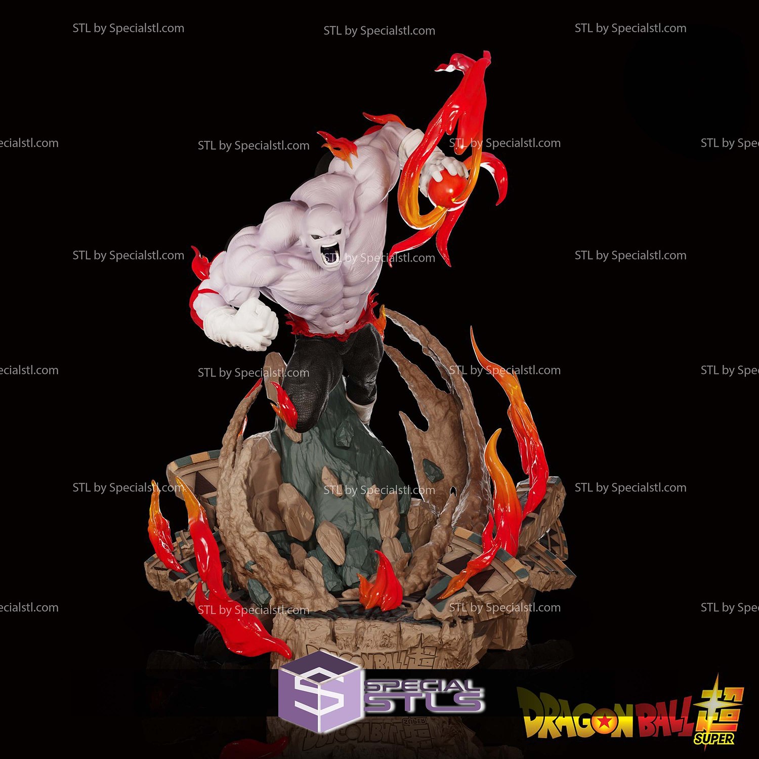 Dragonball Super Jiren Full Power 3D Printing Models STL Model — view 3