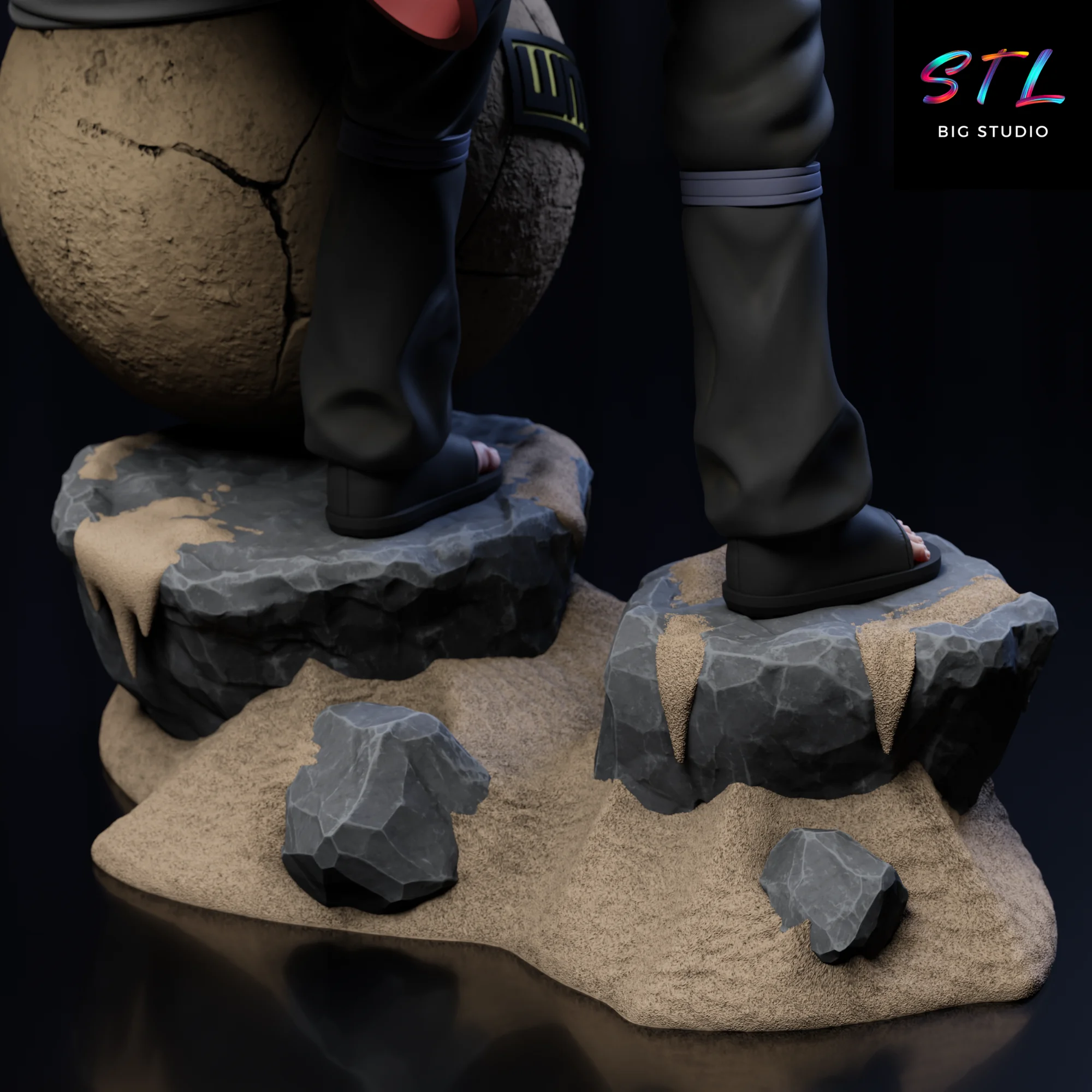 Gaara Kazekage STL | Naruto Shippuden | 3D Model for Printing Model — view 7