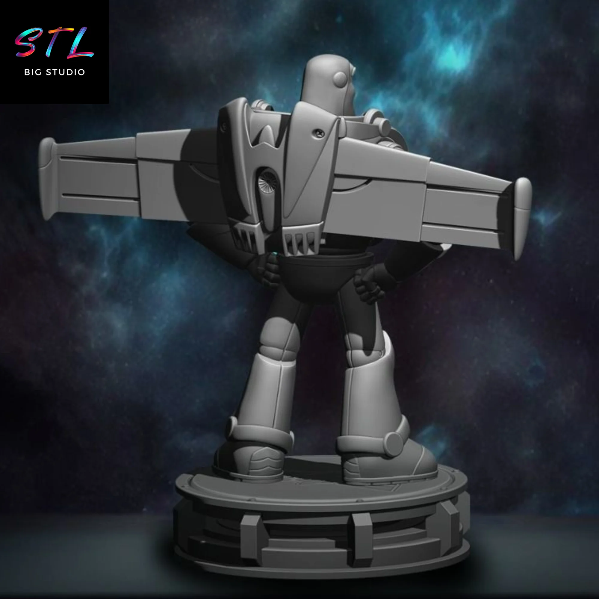 Buzz Lightyear STL | 3D Printable Figure | Toy Story Model — view 2