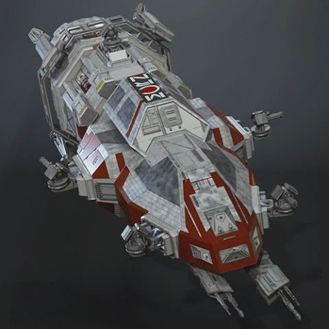 Rocinante 3D Printing Model | Assembly STL Model