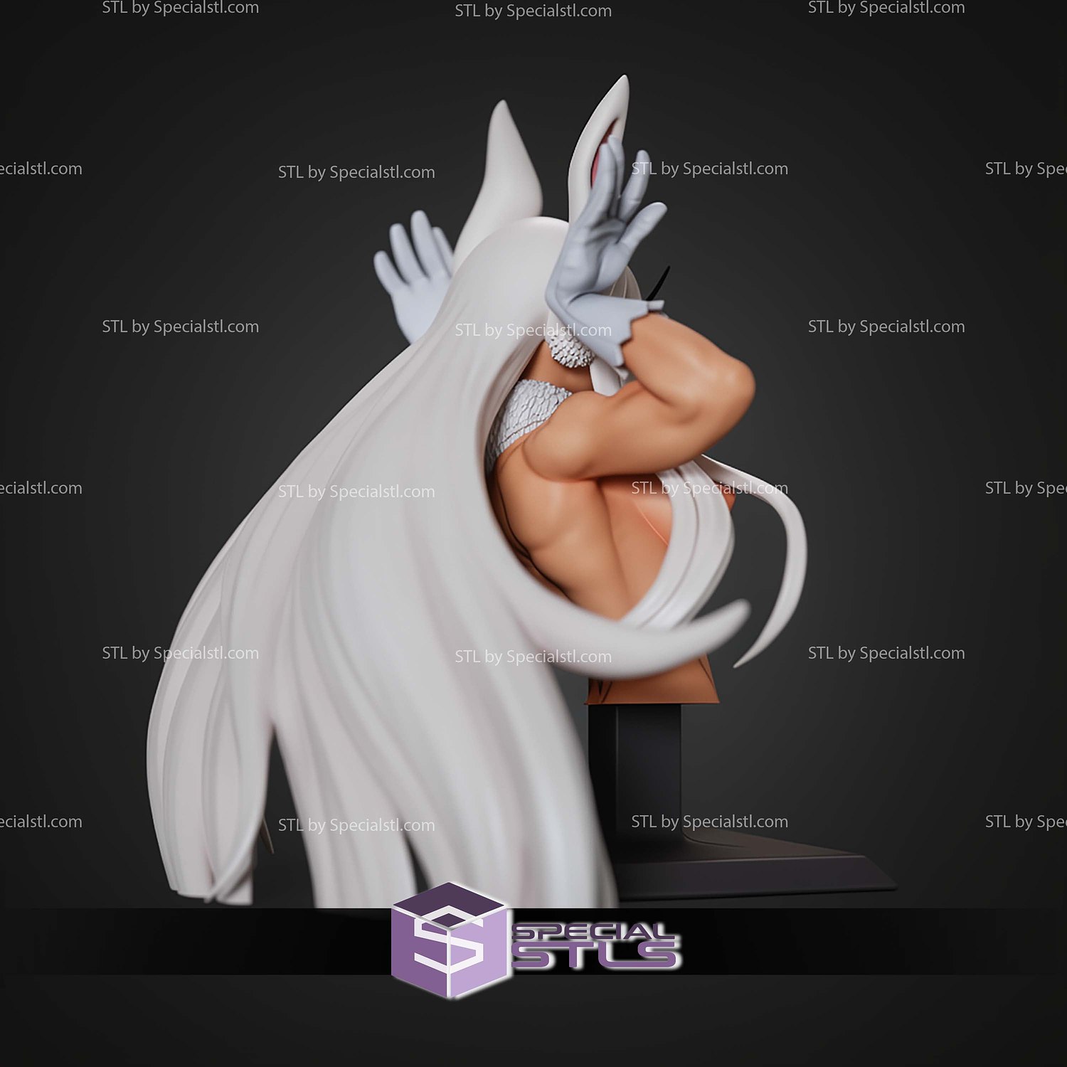 Mirko Rumic Sign Bust STL Files 3D Model — view 4
