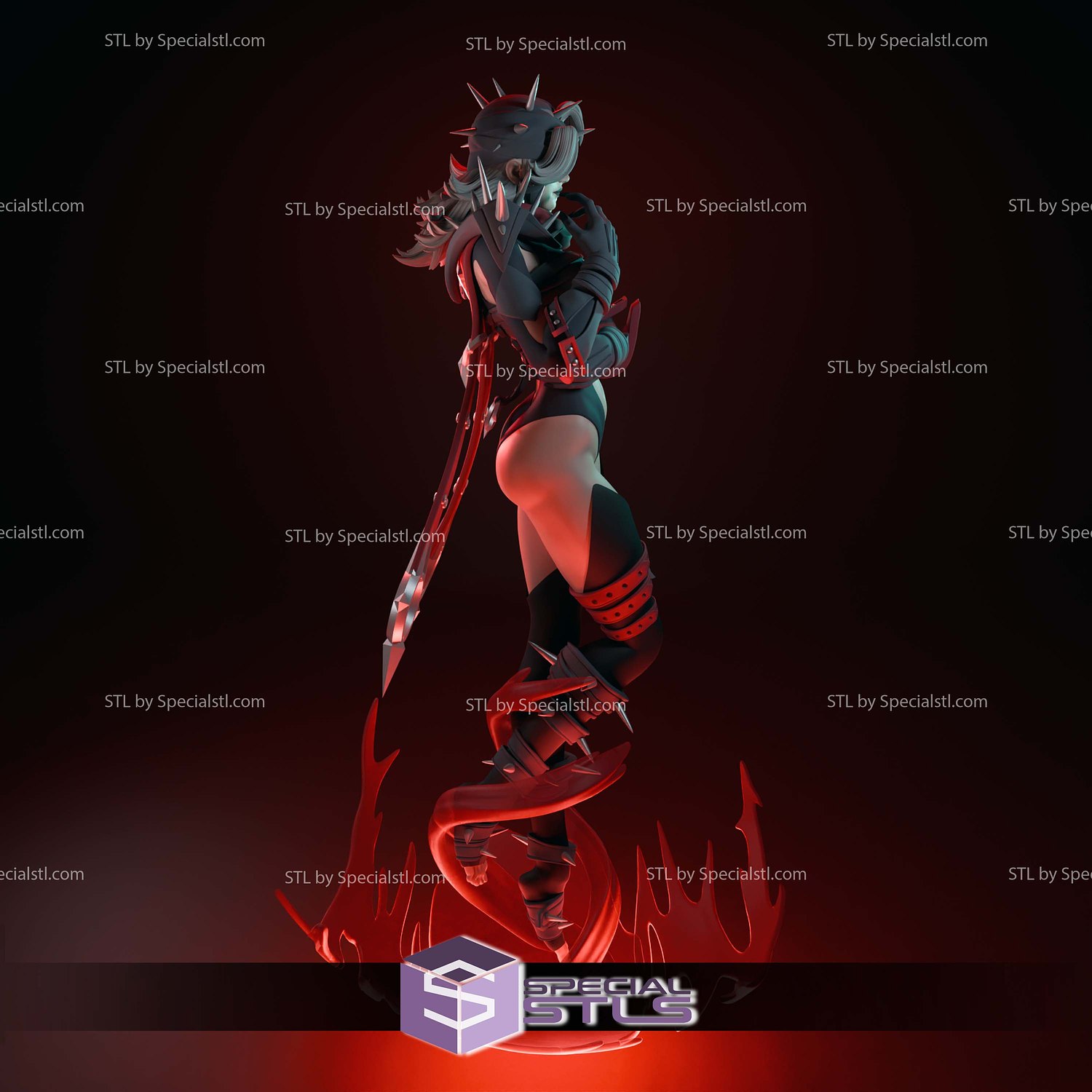 Malice Susan Storm Marvel Rivals 3D Printer Files STL Model — view 4
