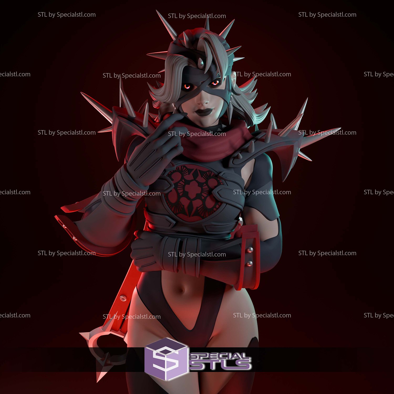 Malice Susan Storm Marvel Rivals 3D Printer Files STL Model — view 5