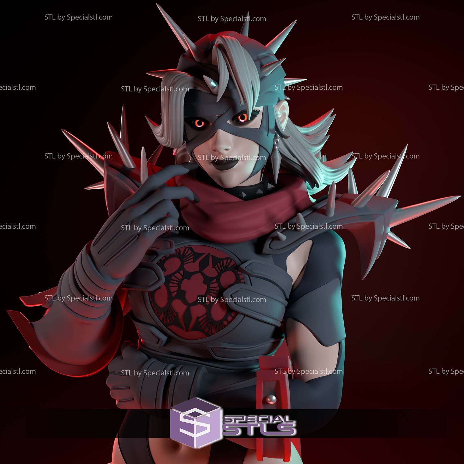 Malice Susan Storm Marvel Rivals 3D Printer Files STL Model — view 6