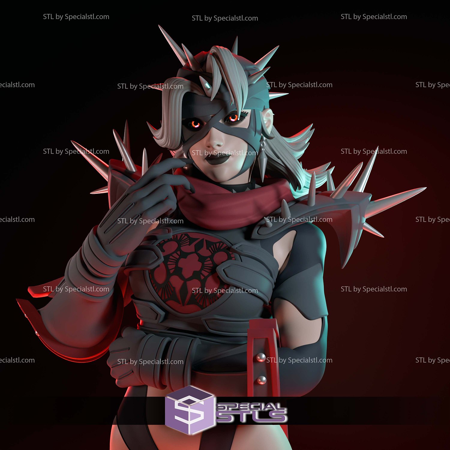 Malice Susan Storm Marvel Rivals 3D Printer Files STL Model — view 7