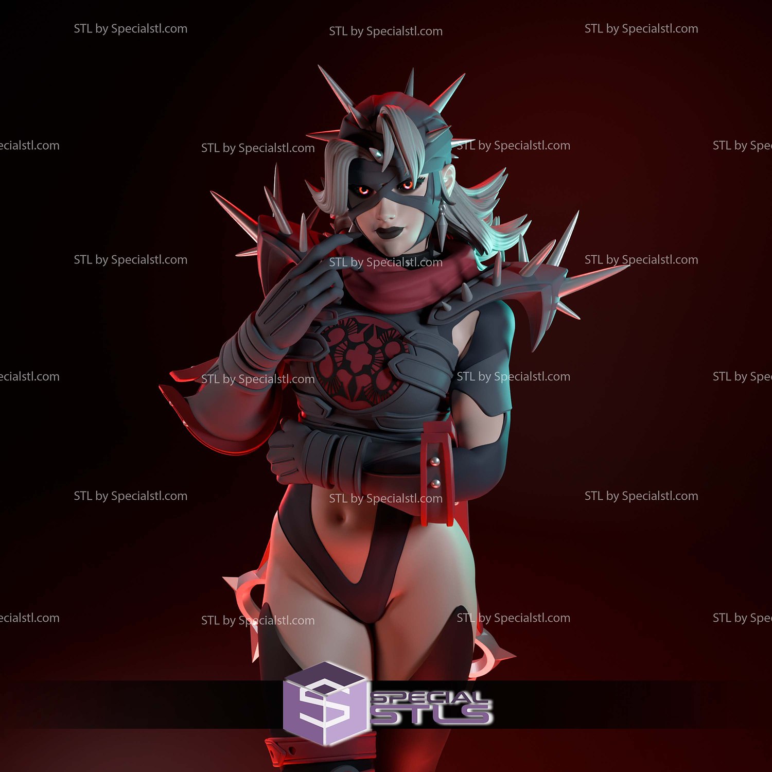 Malice Susan Storm Marvel Rivals 3D Printer Files STL Model — view 8