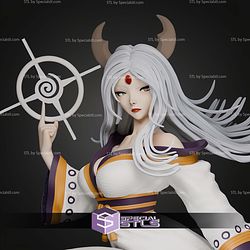 Kaguya Otsutsuki Naruto STL Files 3D Model