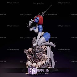 Mystique Skull Base 3D Printer Files STL Model