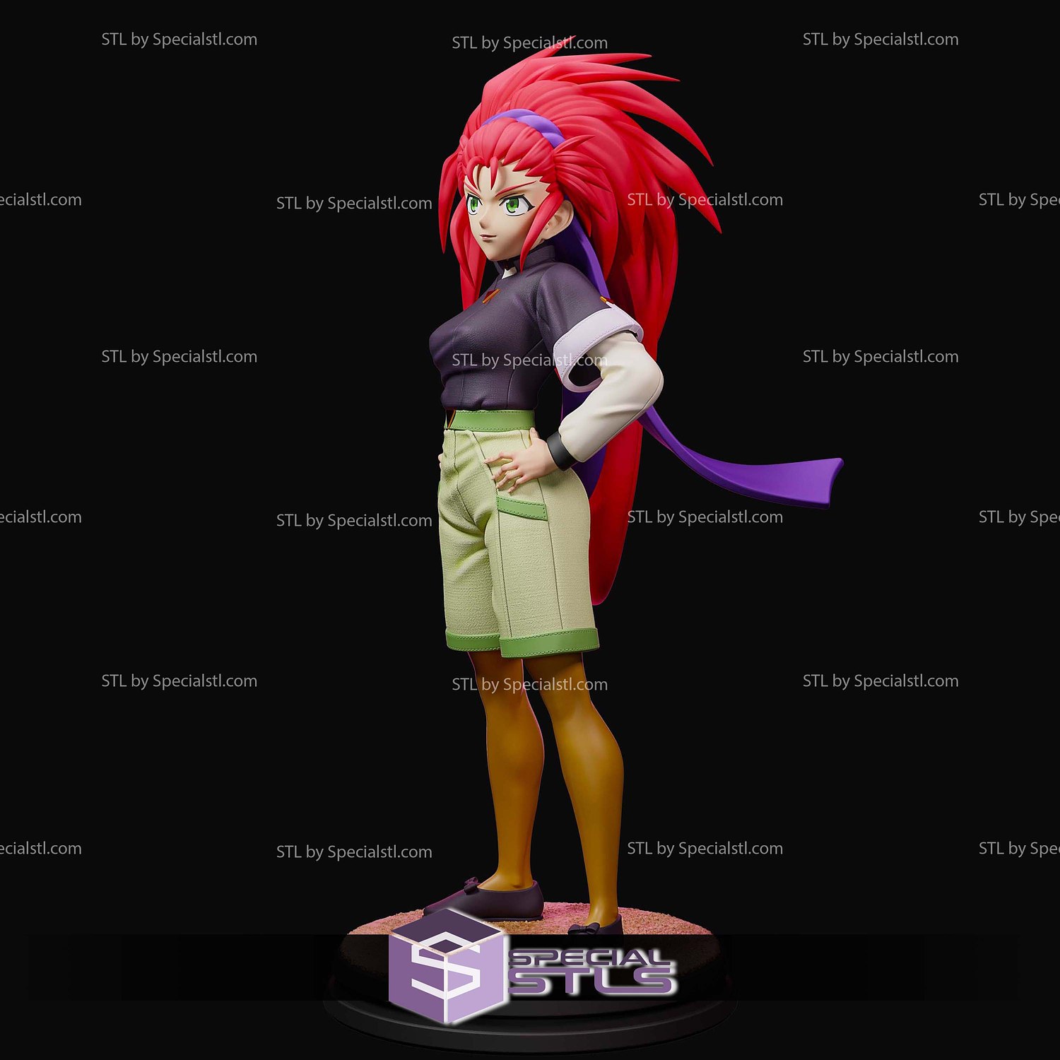 Washu Hakubi Tenchi Muyo 3D Printer Files STL Model — view 2