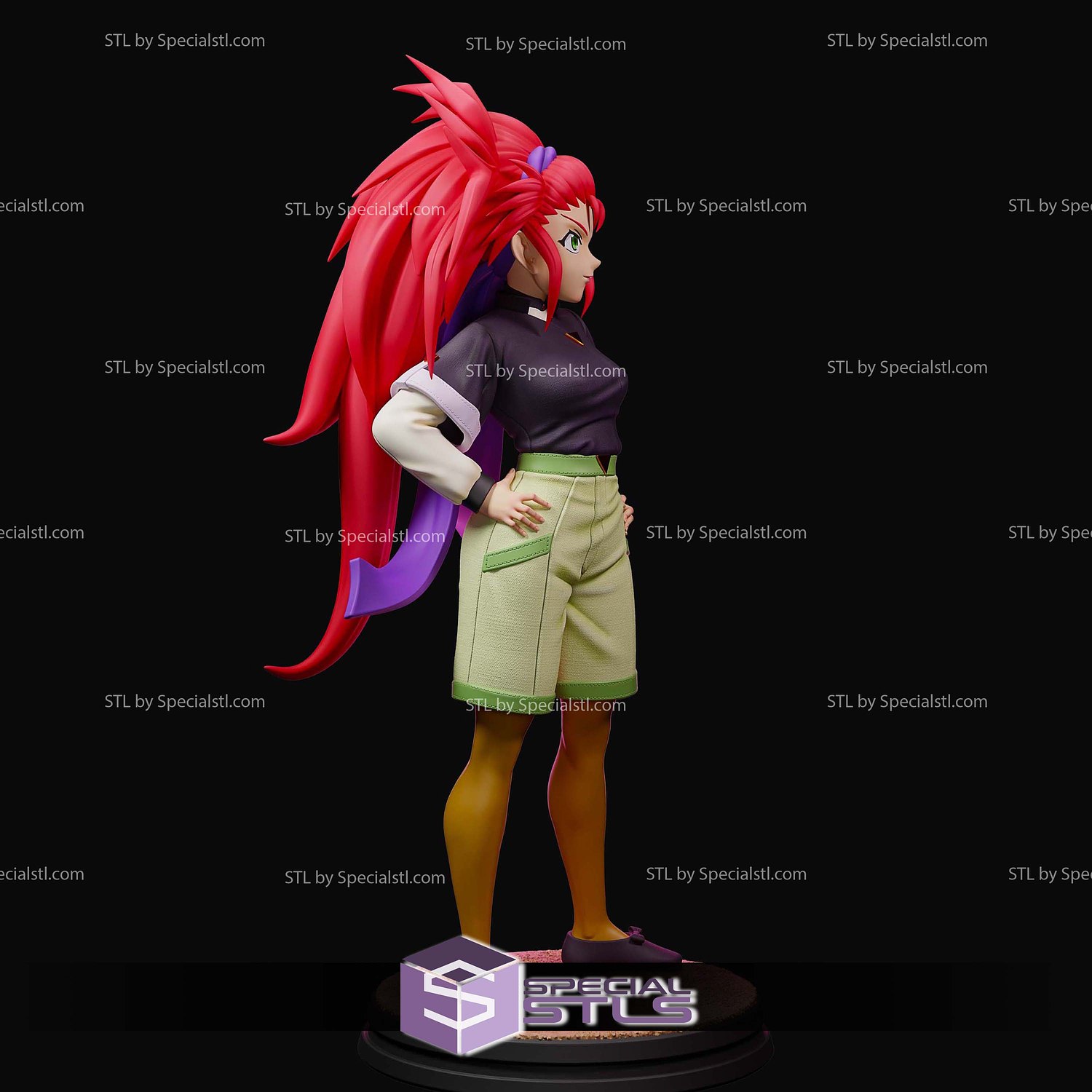Washu Hakubi Tenchi Muyo 3D Printer Files STL Model — view 3