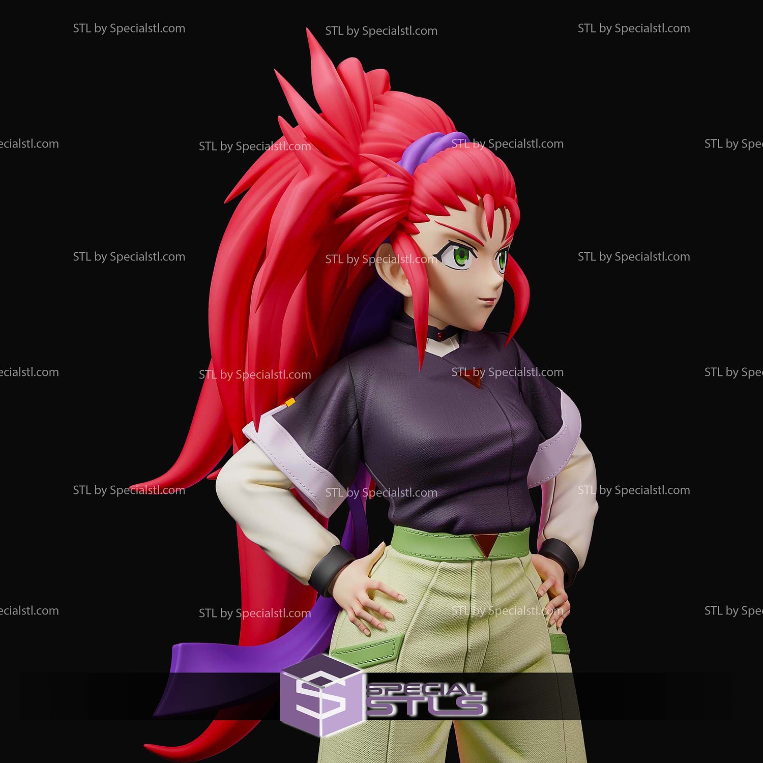 Washu Hakubi Tenchi Muyo 3D Printer Files STL Model — view 5