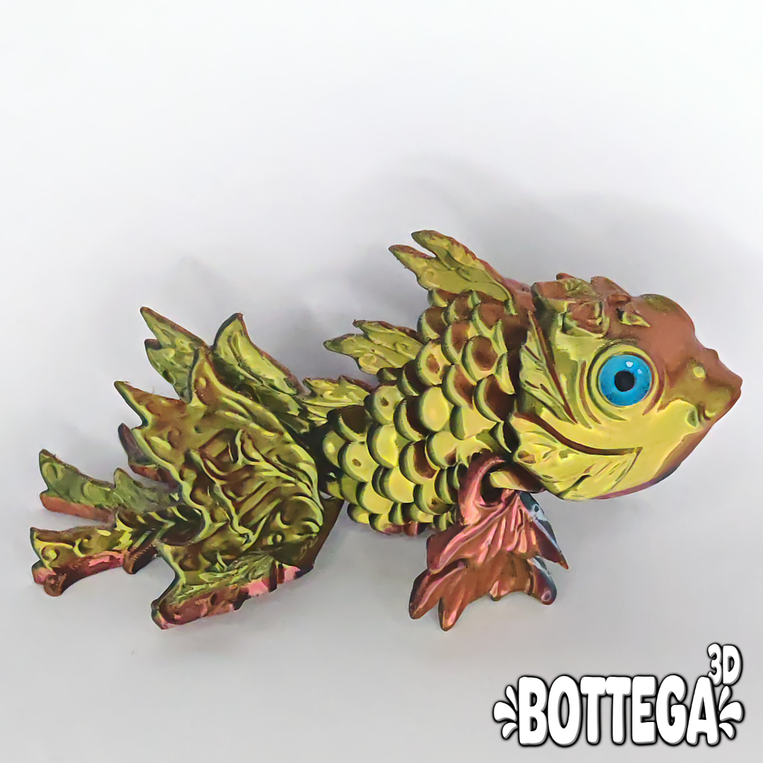 Sarem, articulate fairy fish 3D STL Model