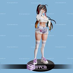 Moran Off Duty Queen Nikke 3D Printer Files STL Model