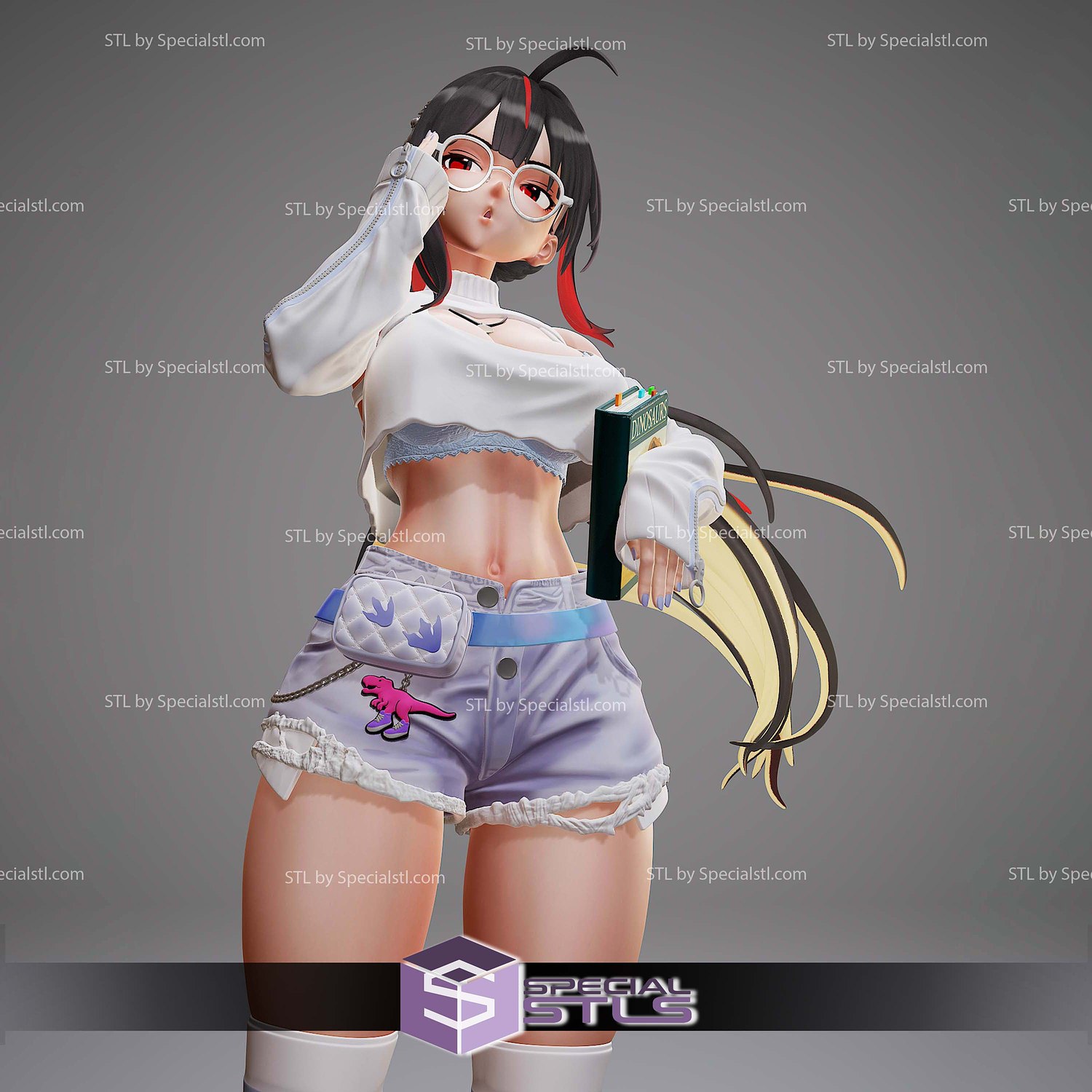 Moran Off Duty Queen Nikke 3D Printer Files STL Model — view 3