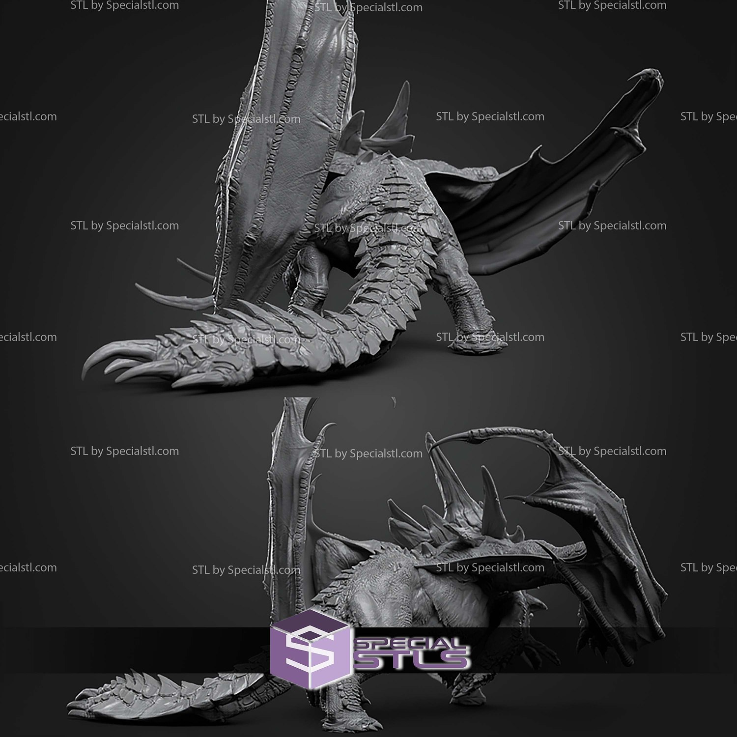 Urdac The Dreadnought STL Files 3D Model — view 4