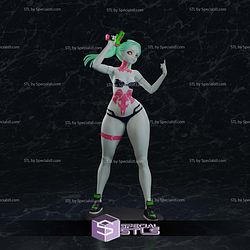 Rebecca Cyberpunk 2024 Sculptures 3D Printing STL Model