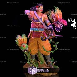 Usopp Onigashima 1-6 STL Files 3D Model