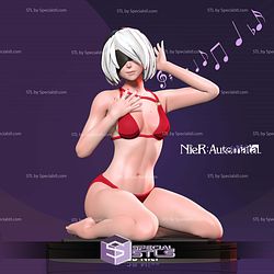 2B Beach Outfit Music 3D Print Files STL Model — view 1