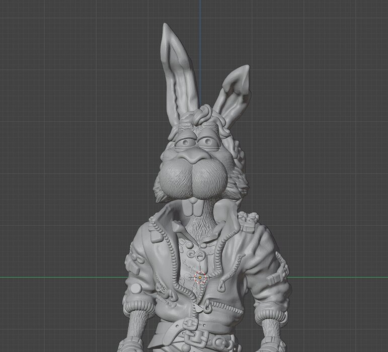 SPIKE - Michael Jackson 3D STL Model — view 2