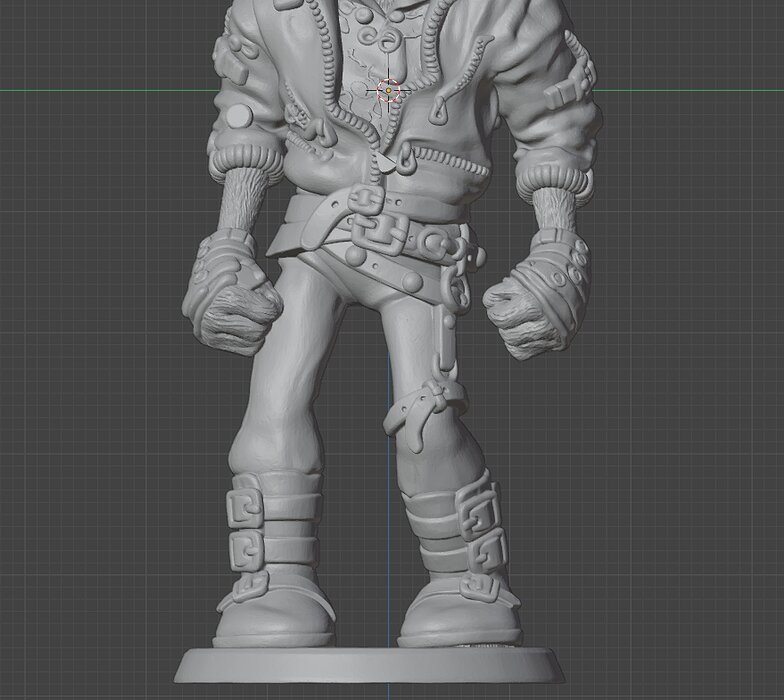 SPIKE - Michael Jackson 3D STL Model — view 3