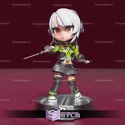 Anby Demara Zenless Zone Zero Chibi 3D Printer Files STL Model