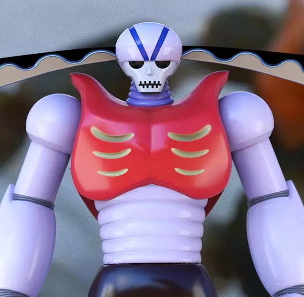 GARADA K7 MAZINGER Z SERIES FANART 3D STL Model