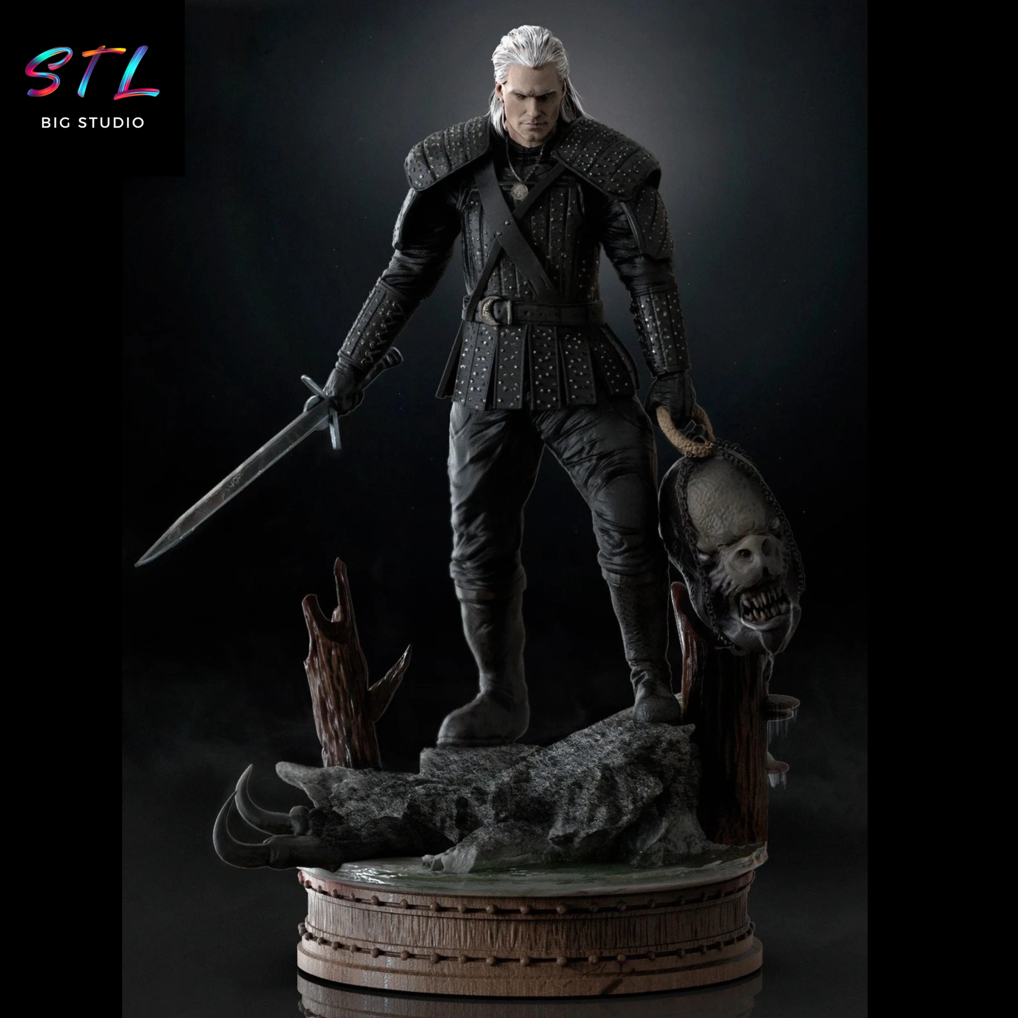 Lady STL | Devil May Cry | 3D Printable Figure Model — view 7